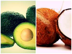 aguacate y coco